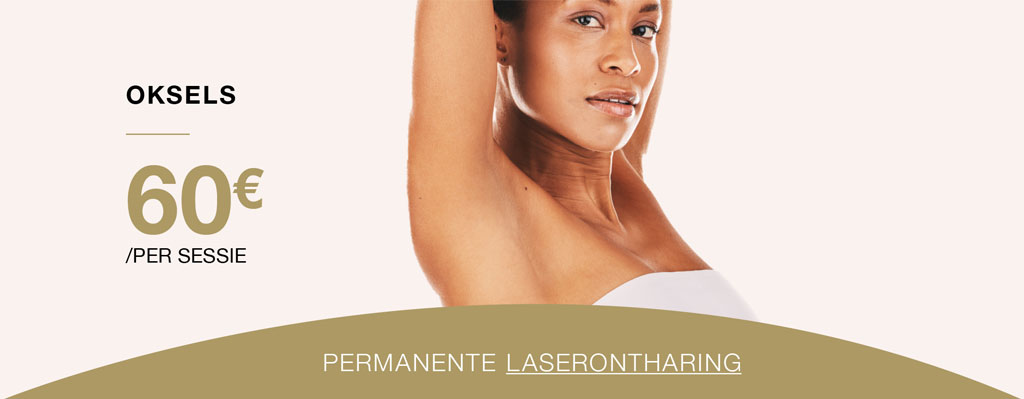 Permanente laserontharing oksels donkere huid